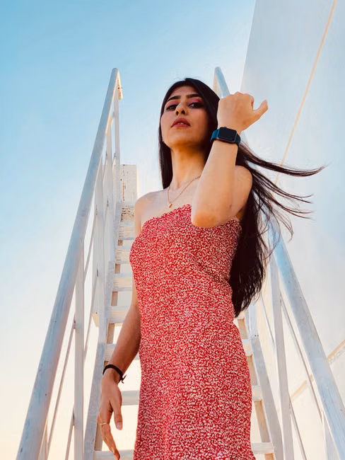 Vestido Floral Vermelho